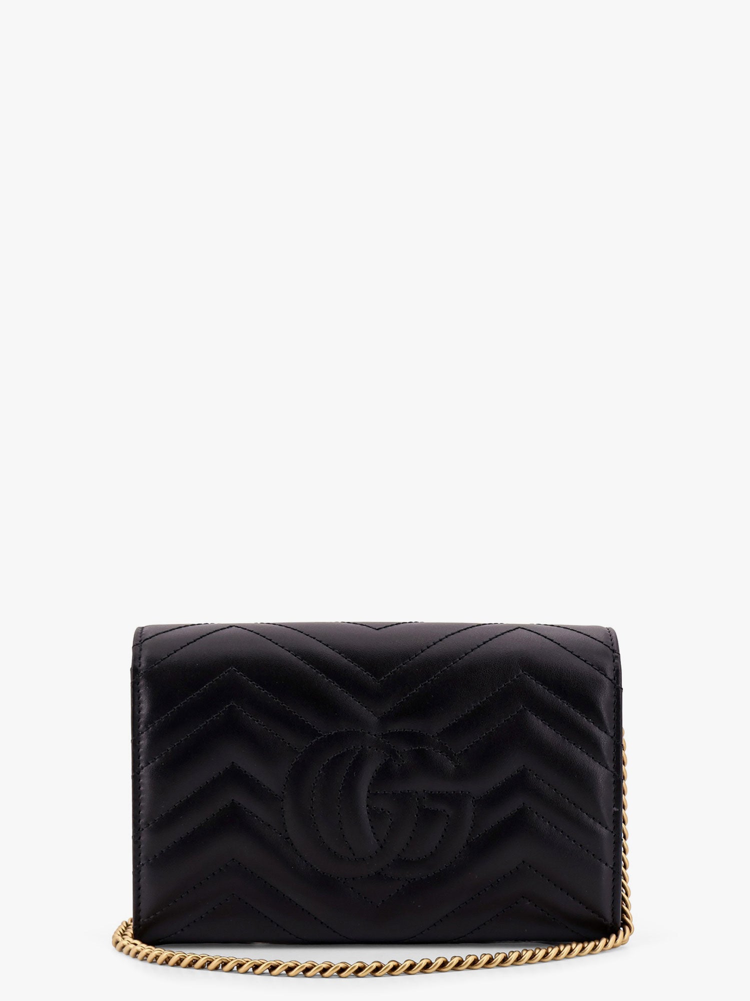 Gucci/グッチ｜GG マーモント レザー ショルダー バッグ ウィズ
