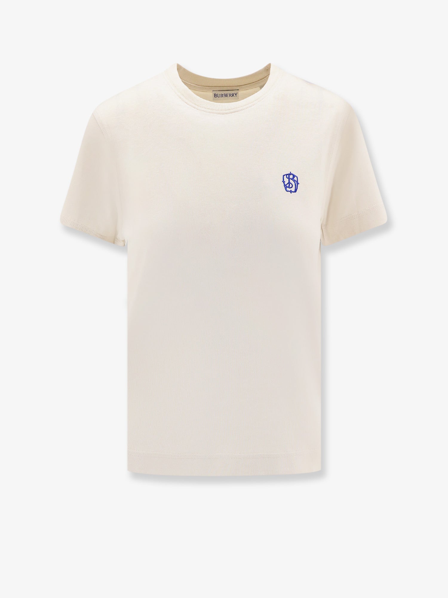 コットン Tシャツ ウィズ フロンタル エンブロイダリー