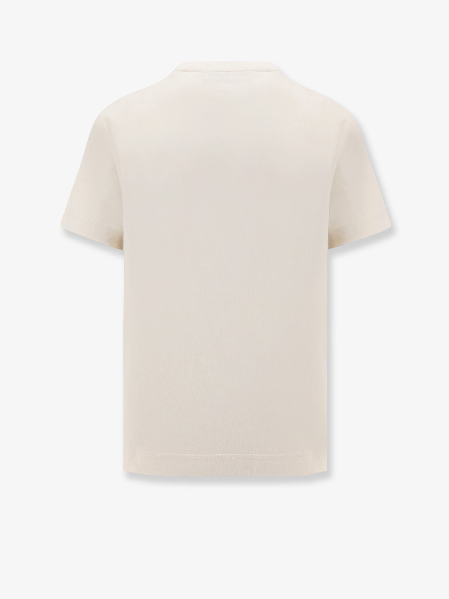 コットン Tシャツ ウィズ フロンタル エンブロイダリー