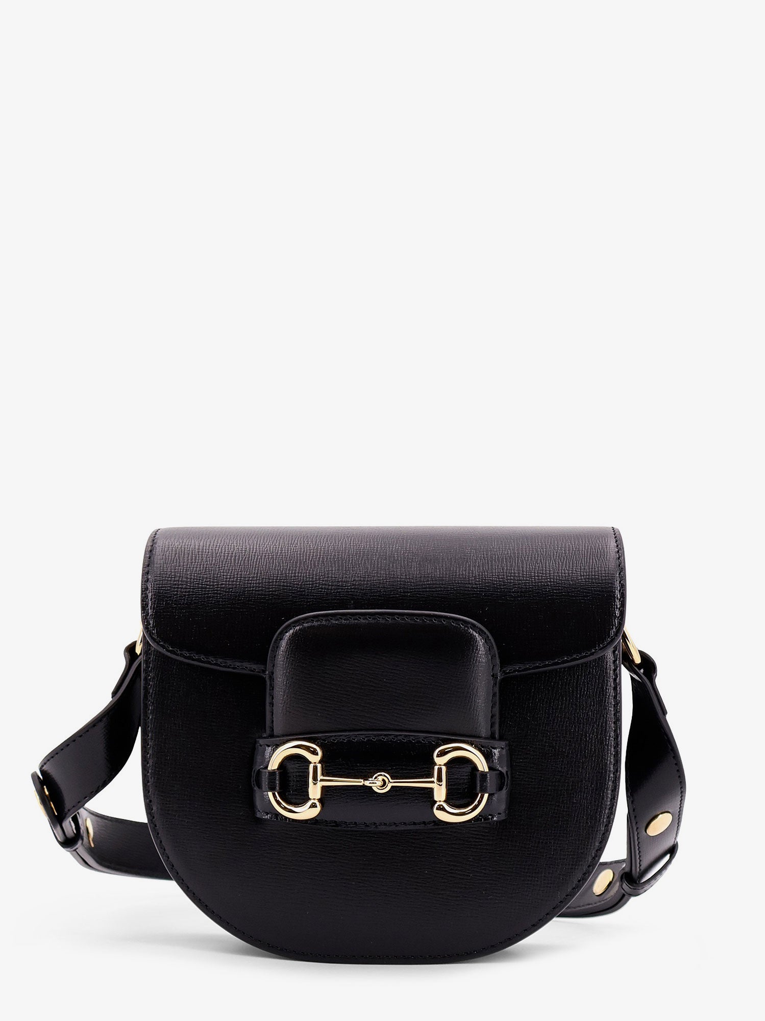 Gucci Pre-Owned 2023 レザーショルダーバッグ | ブラック
