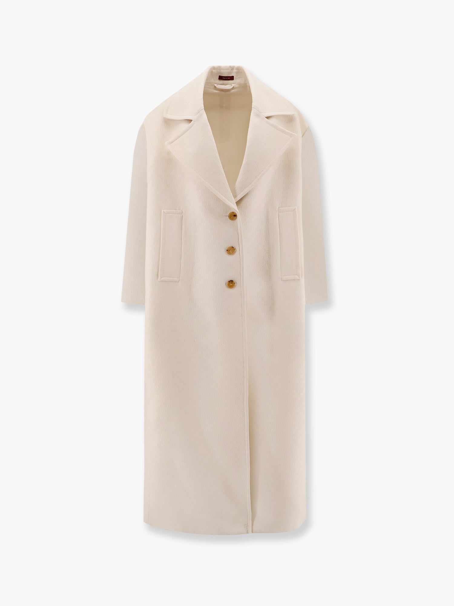 GUCCI - 極美品 GUCCI グッチ チェスターコート シルバー ボタン