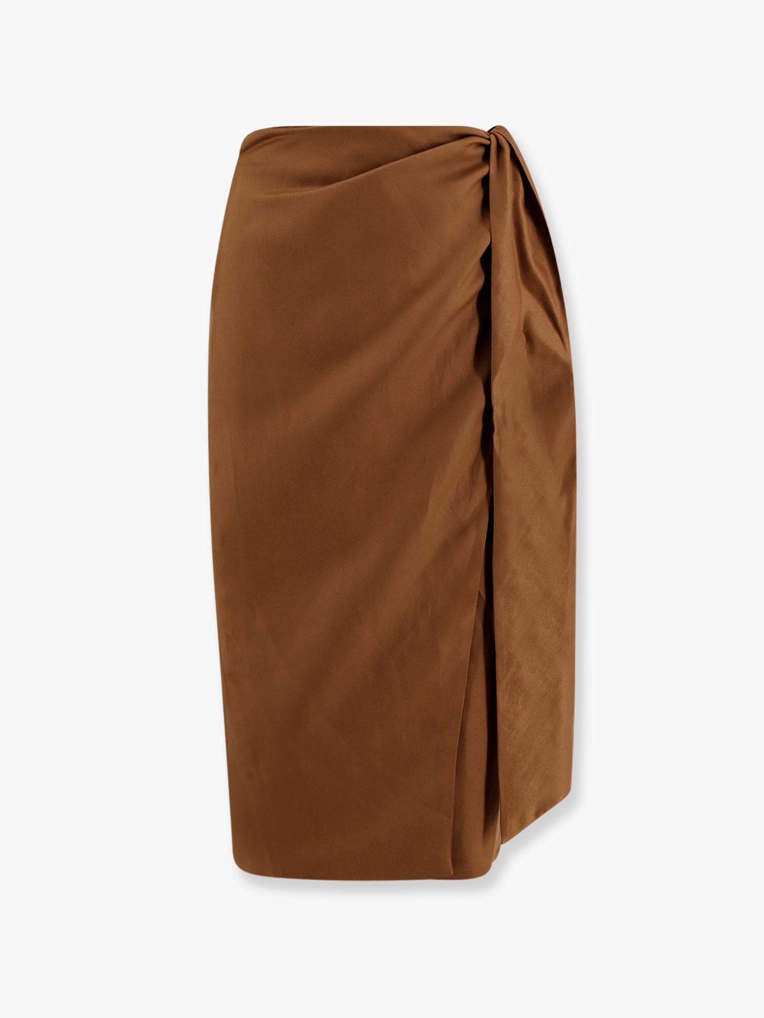 【MAX MARA】リネン シルク ツイル ペンシル スカート関税送料込 Max Mara/マックスマーラ｜リネン アンド シルク ツイル