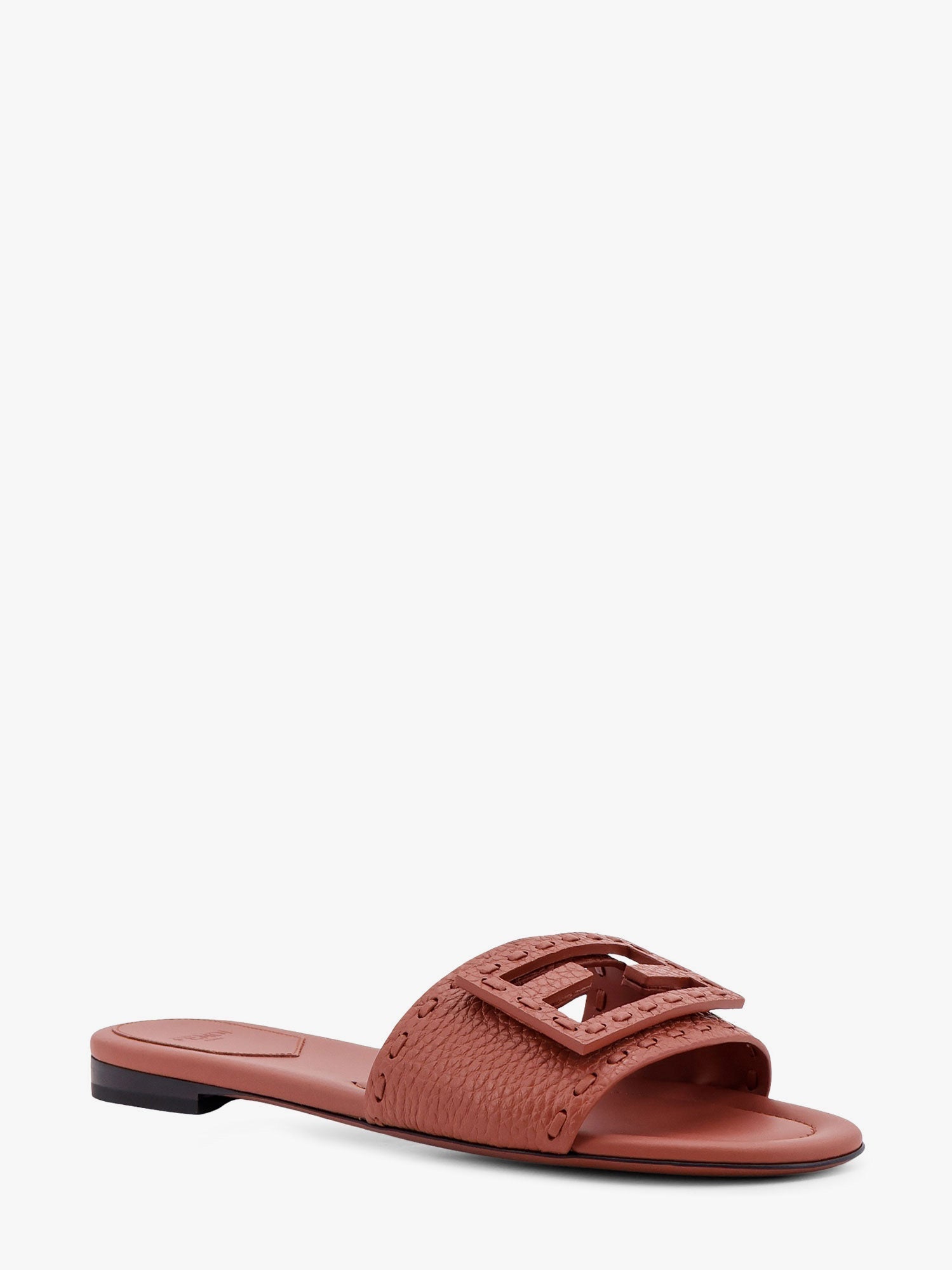 Fendi/フェンディ｜バゲット レザー スライド