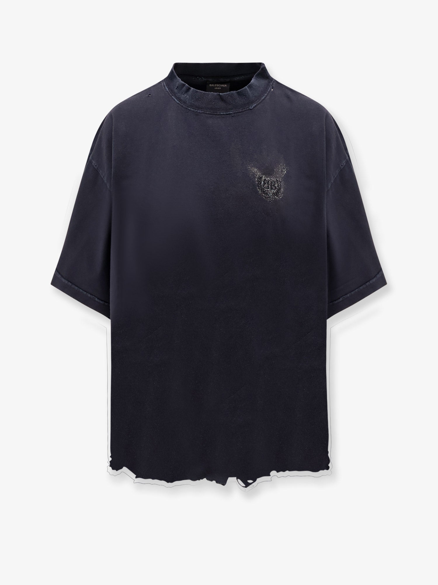 コットン Tシャツ ウィズ バレンシアガ BB クラシック ロゴ