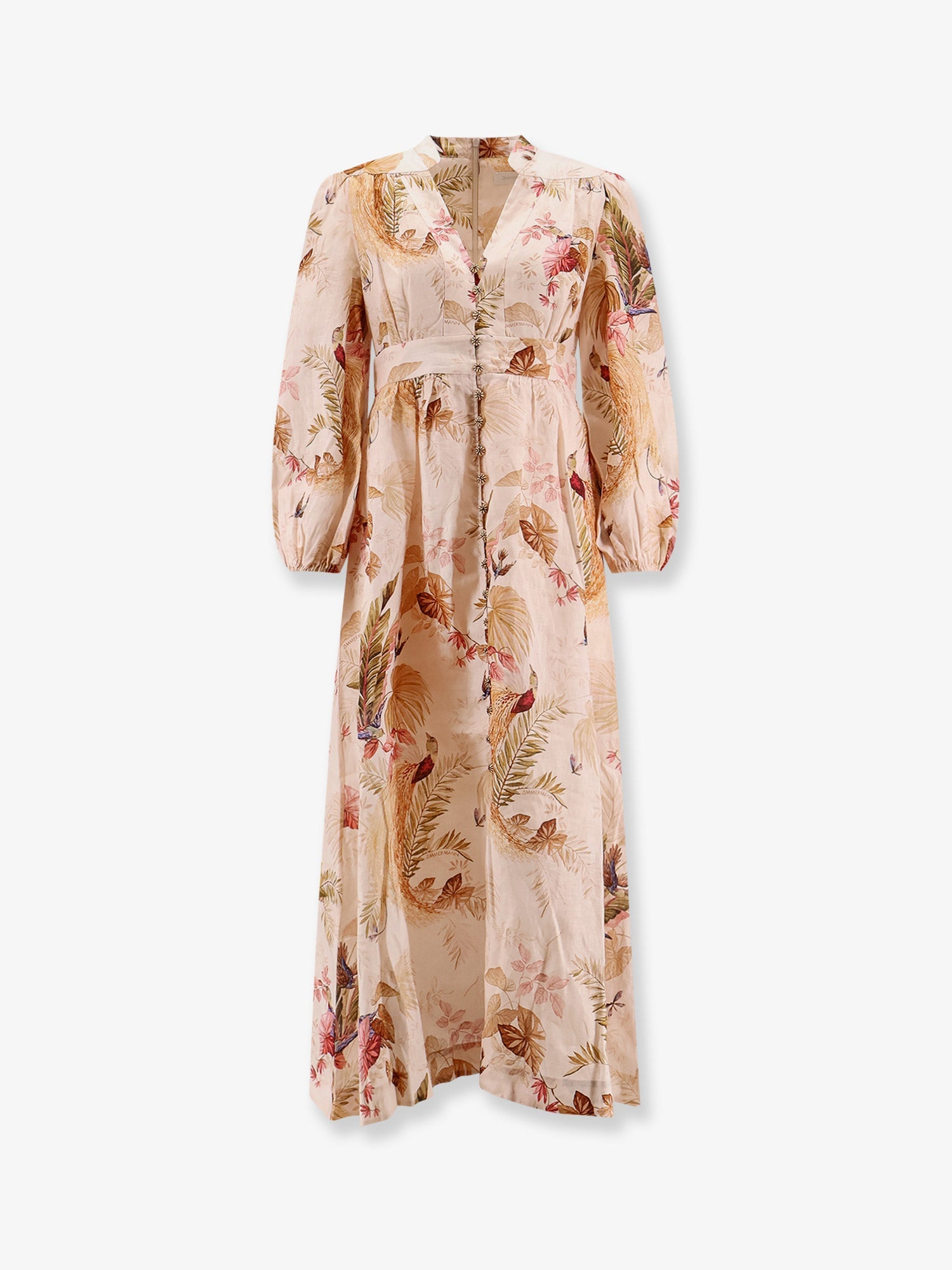 Zimmermann【日本未入荷☆】リネンミディドレス Zimmermann/ジマーマン|リネン ミディ ドレス