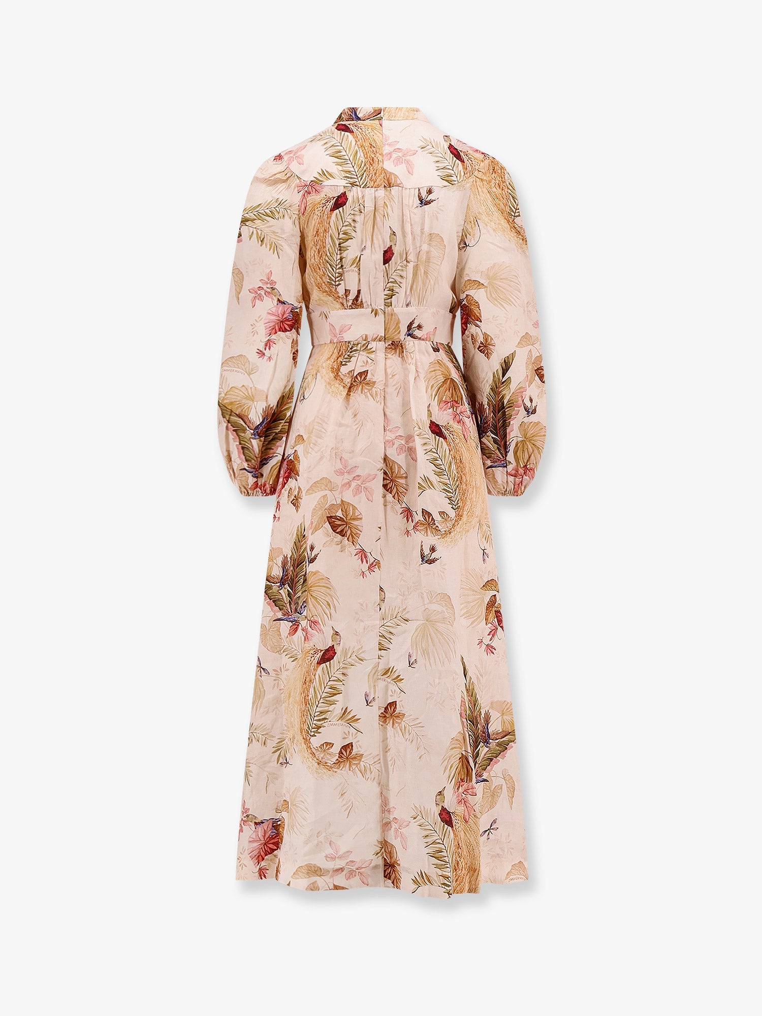 Zimmermann【日本未入荷☆】リネンミディドレス Zimmermann/ジマーマン|リネン ミディ ドレス