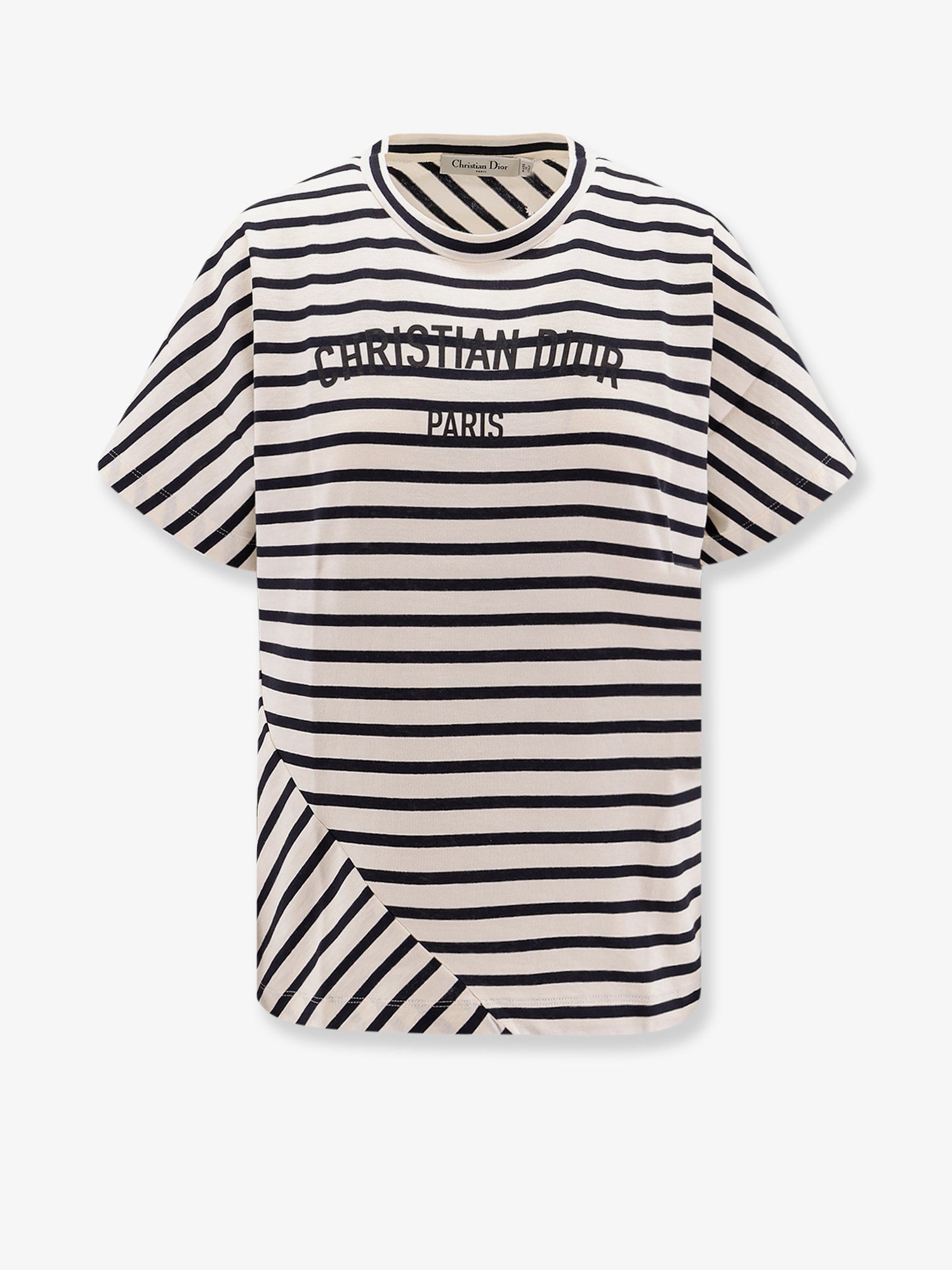 コットン ストライプ Tシャツ
