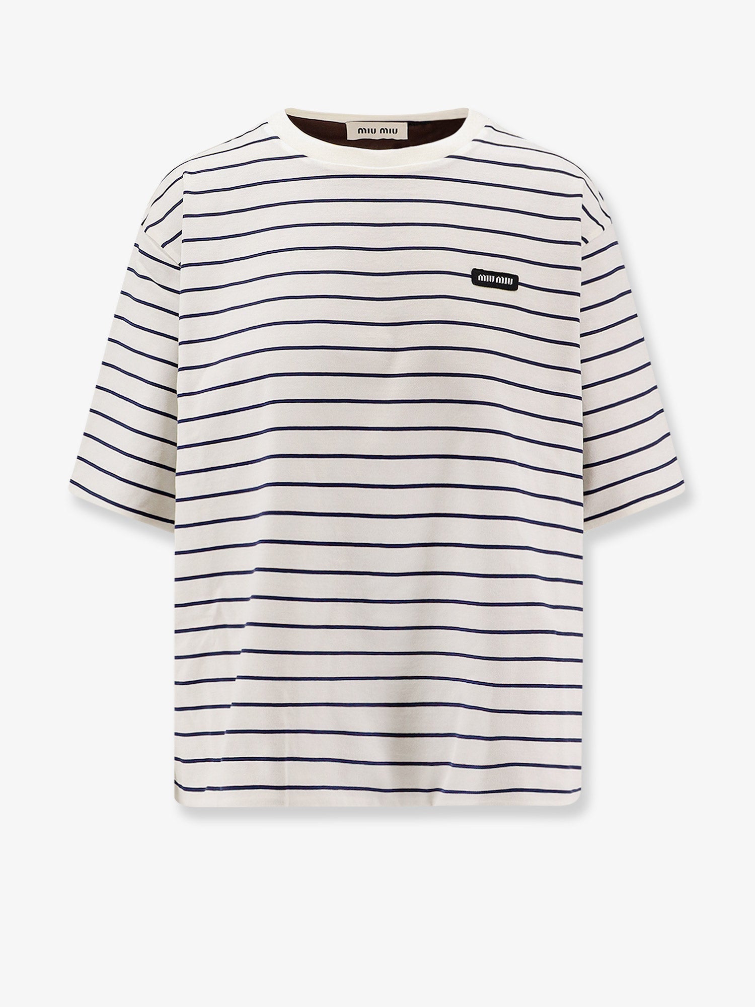 MIU MIU★コットンリバーシブルTシャツ Miu Miu/ミュウミュウ|コットン リバーシブル Tシャツ