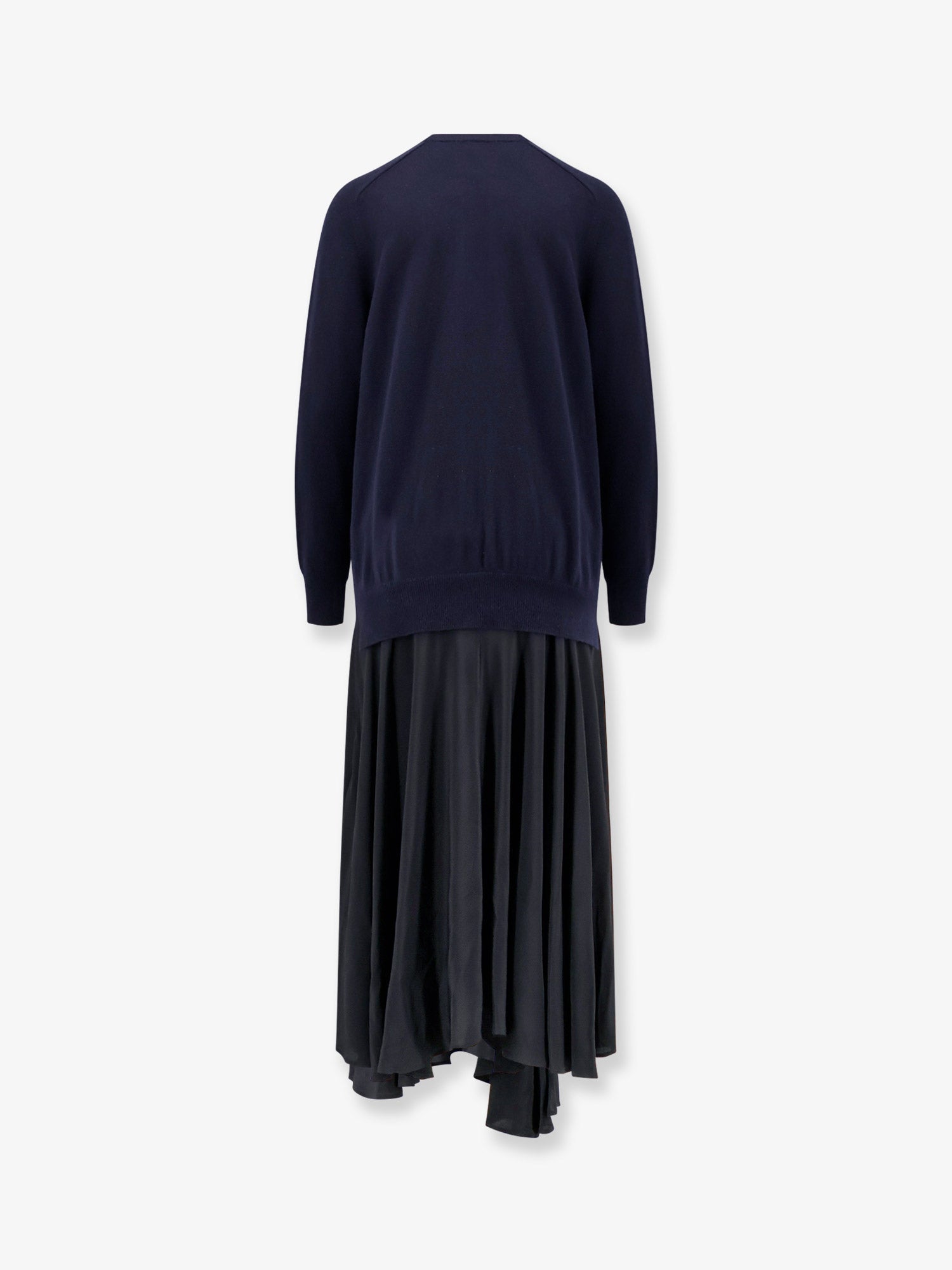 リサイクル カシミア ブレンド ロング ドレス