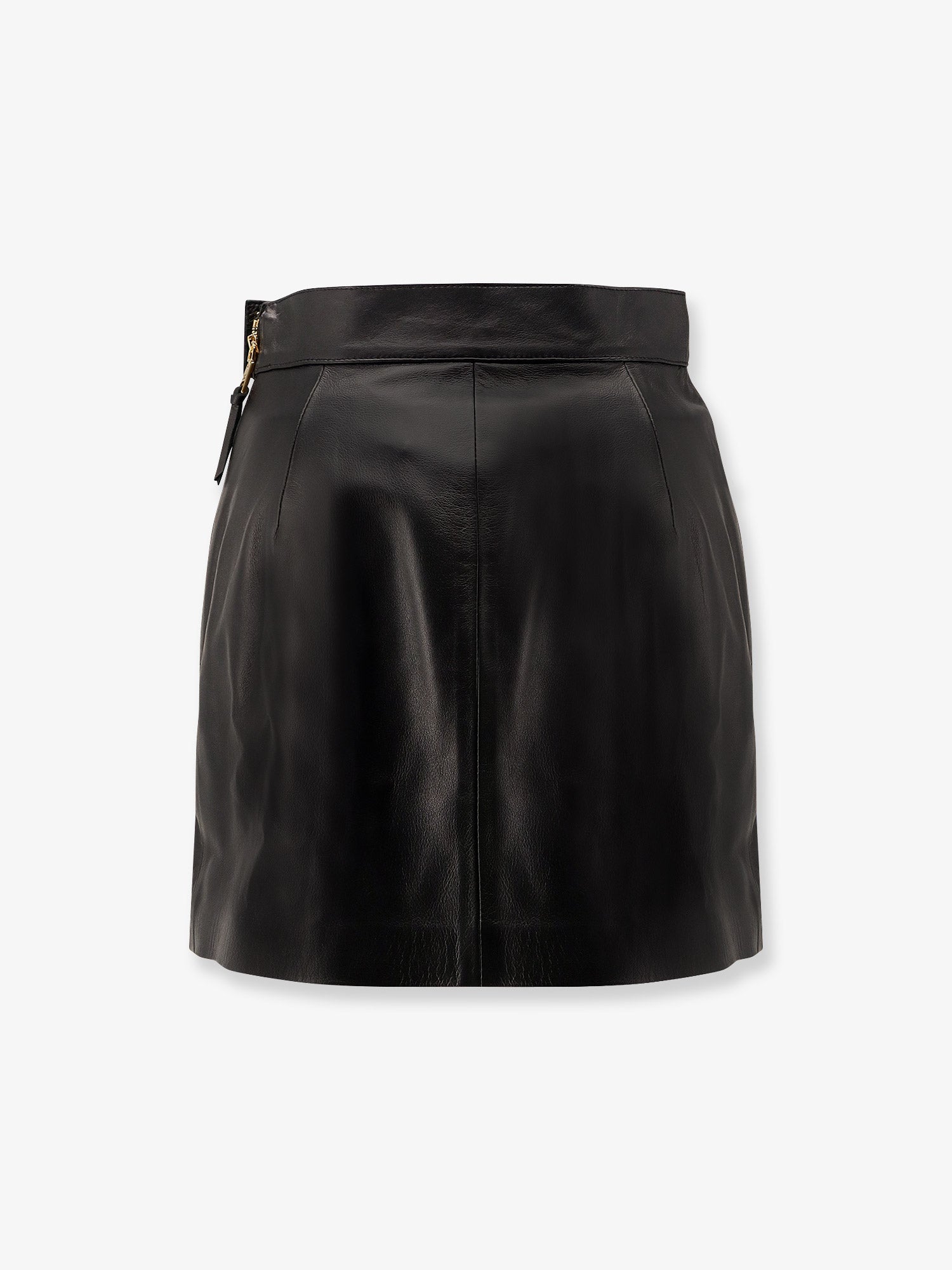 エリザベッタ フランキ ミニスカート レザー レギュラーウエスト Elisabetta Franchi/エリザベッタ フランキ｜レザー ミニスカート