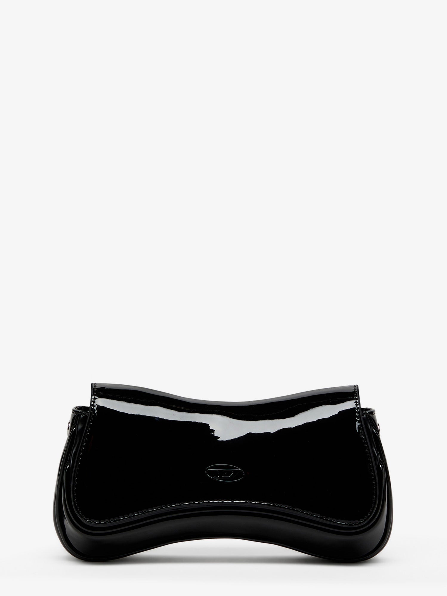 プレイ クラッチ パテント ファブリック ショルダー バッグ