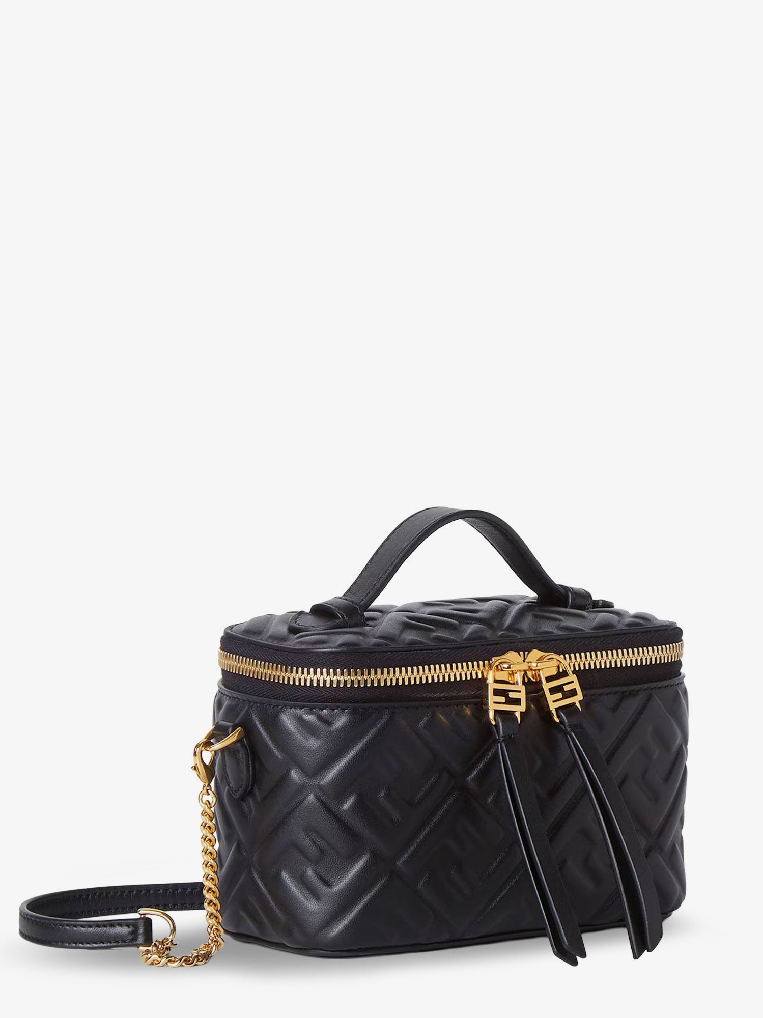 フェンディ FENDI キルティングレザー ショルダーバッグ ヴィンテージ フェンディ FENDI キルティングレザー ショルダーバッグ