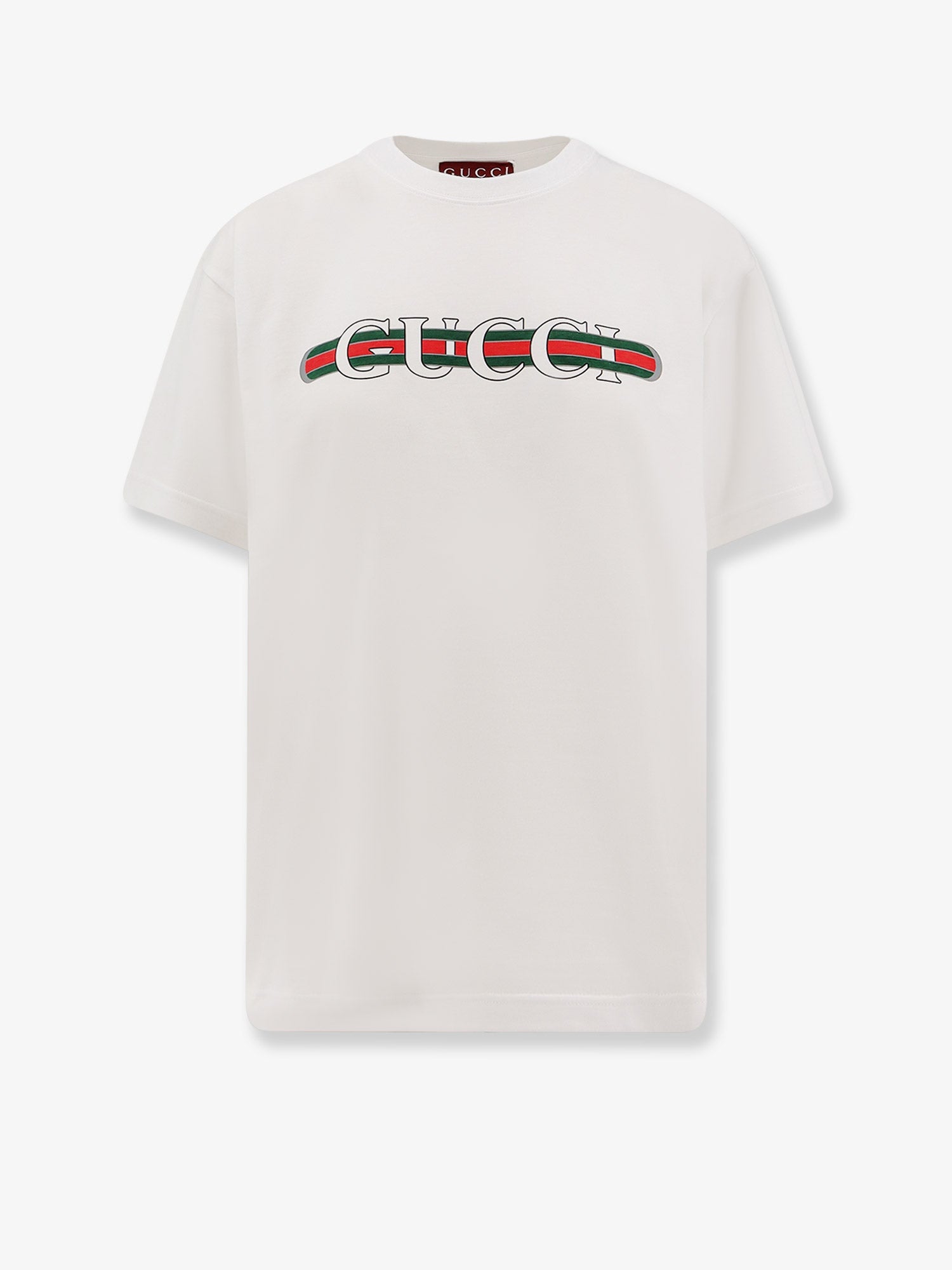 コットン Tシャツ ウィズ アイコニック プリント