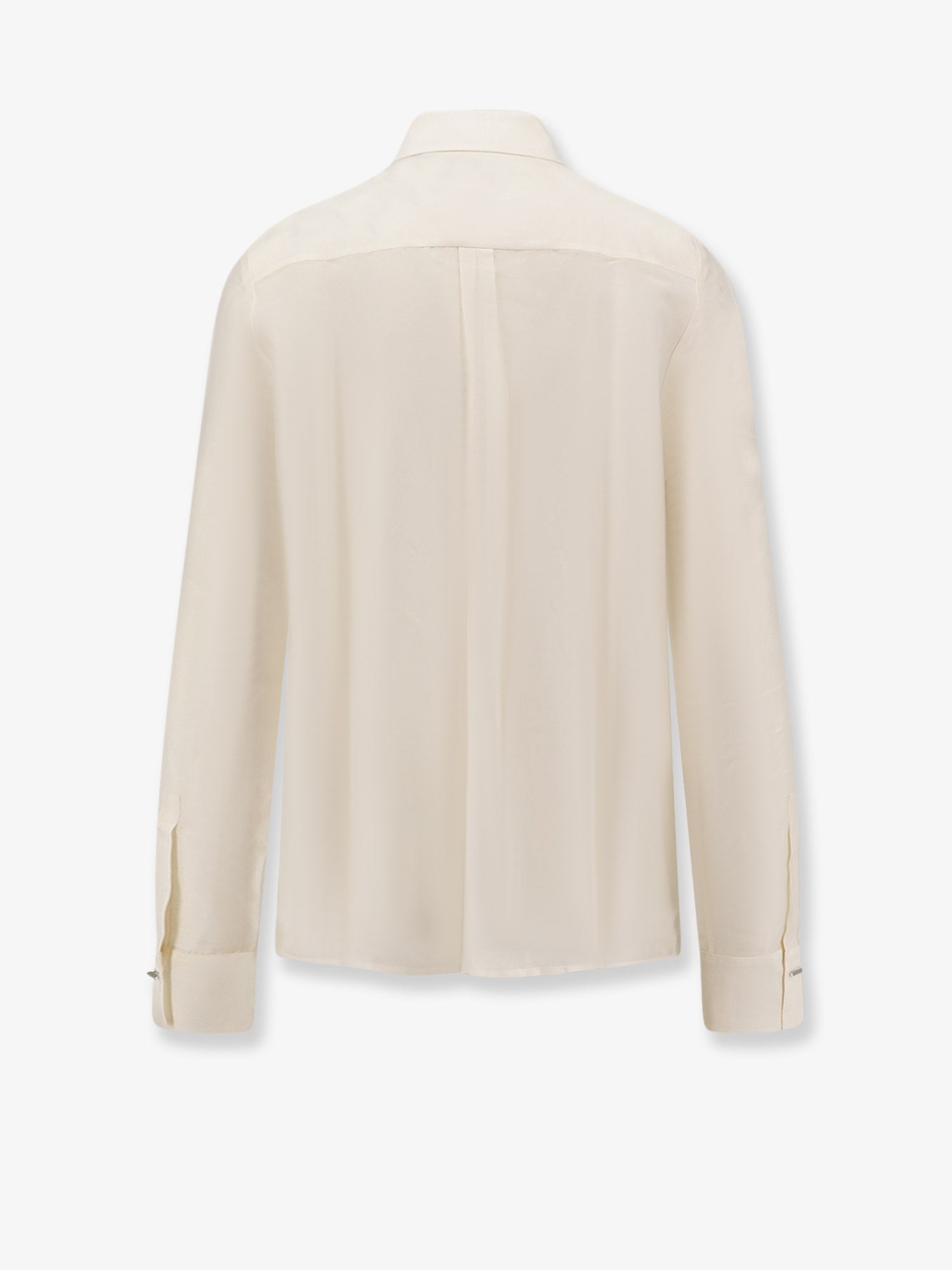 'Bisina Wednesday lyocell, silk and wool shirt'