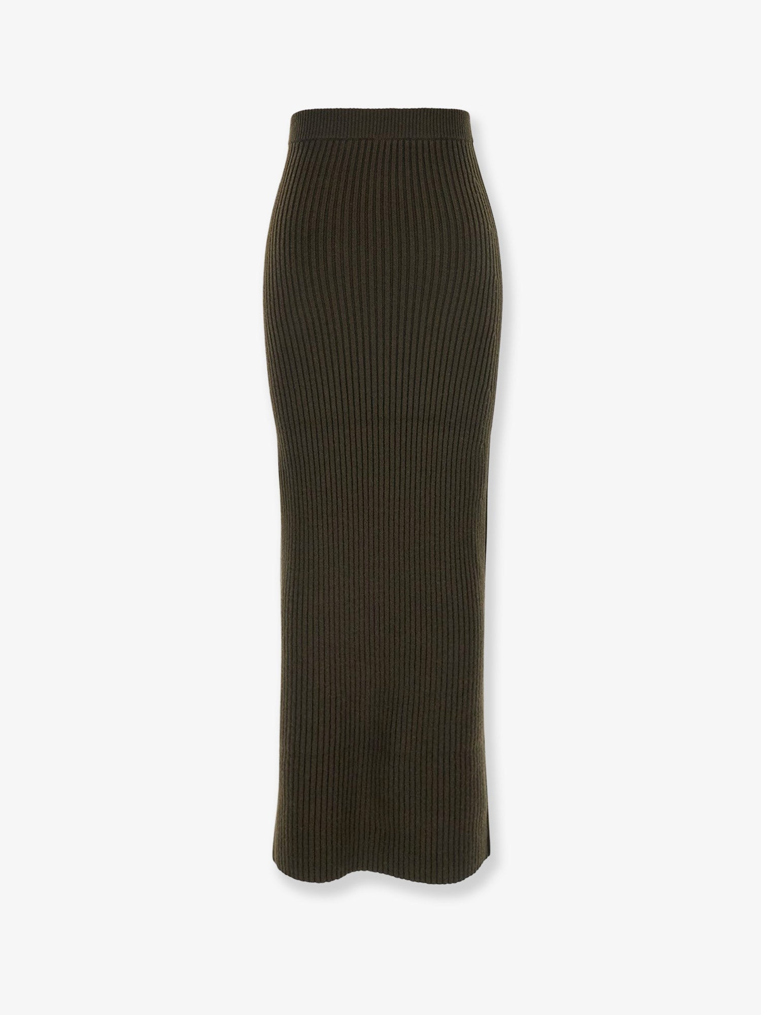 ウール アンド カシミア ロング スカート