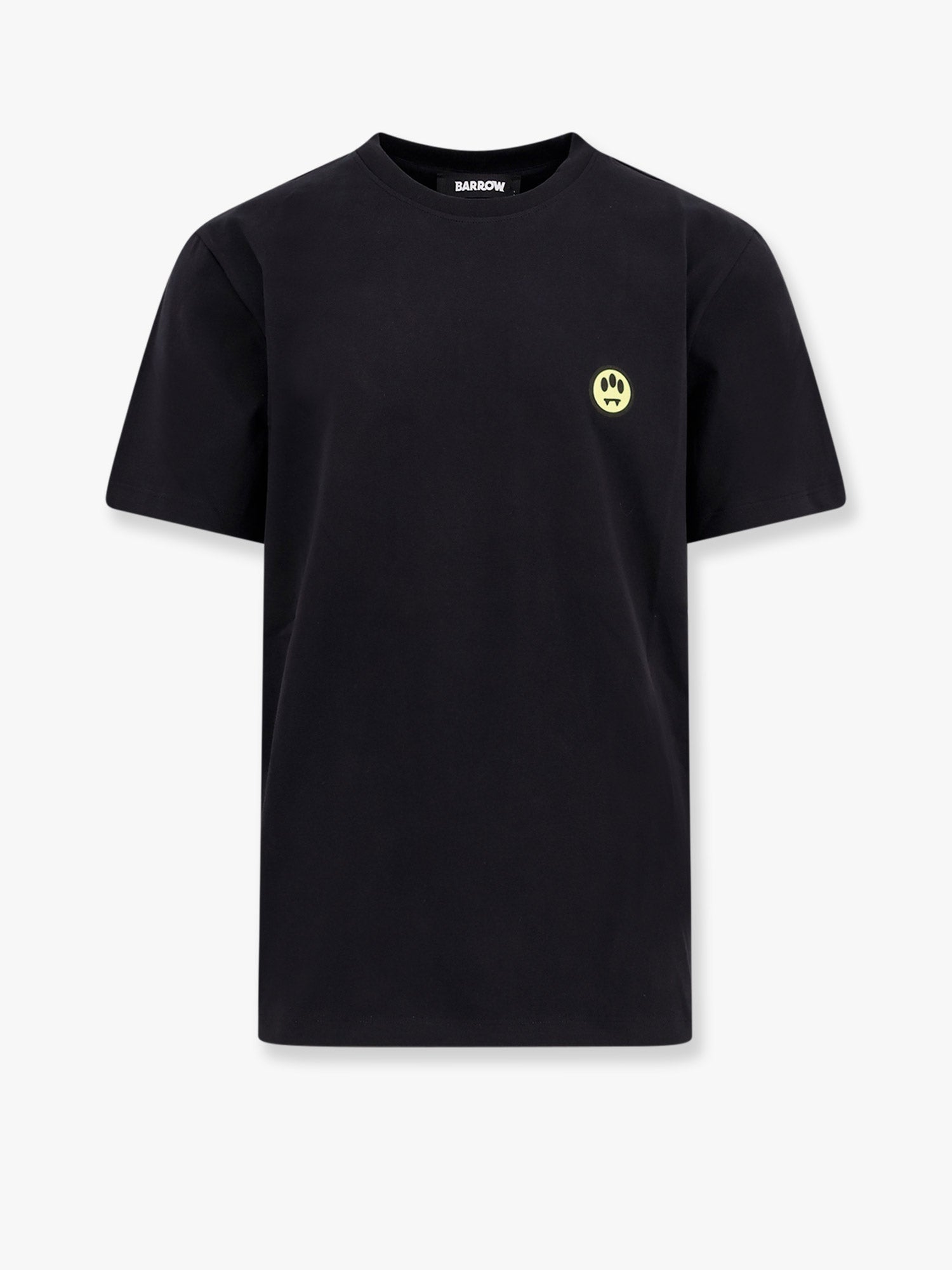 コットン Tシャツ ウィズ フロンタル アンド バック ロゴ プリント