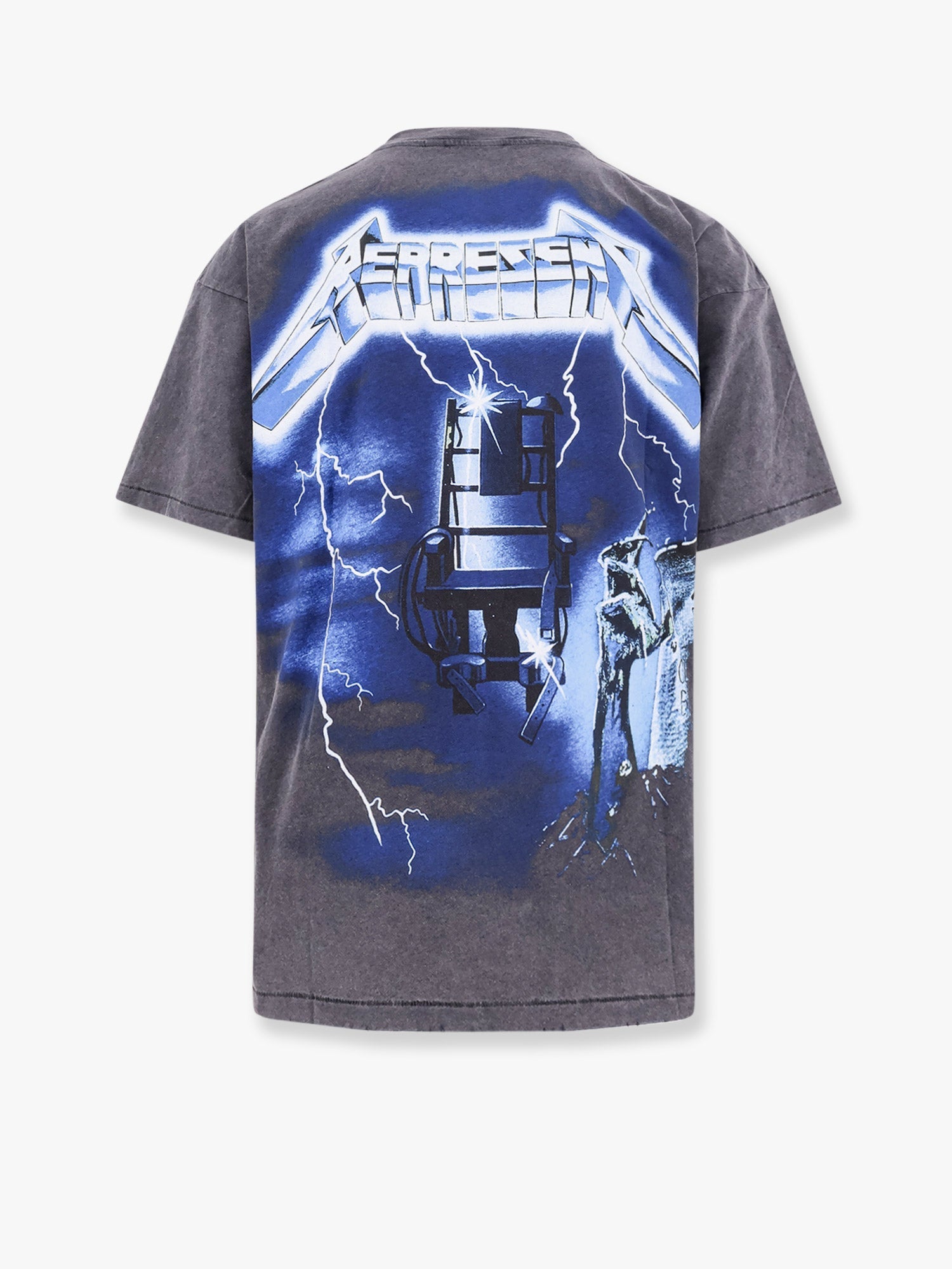オーガニック コットン アンド Tシャツ ウィズ マキシ プリント