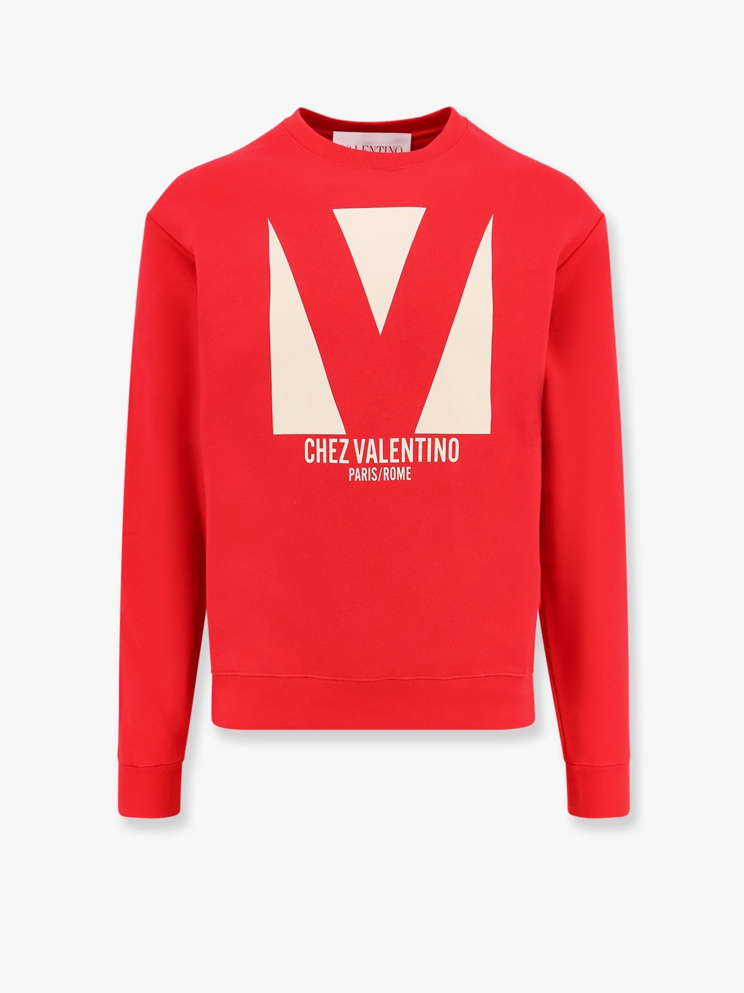 ☆Valentino☆セール！プリント コットン スウェットシャツ シェ ヴァレンティノプリント コットン スウェットシャツ for