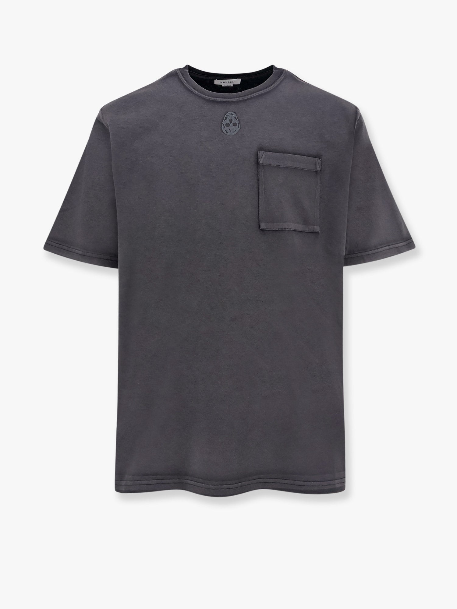 コットン Tシャツ ウィズ フロンタル アイコニック スカル
