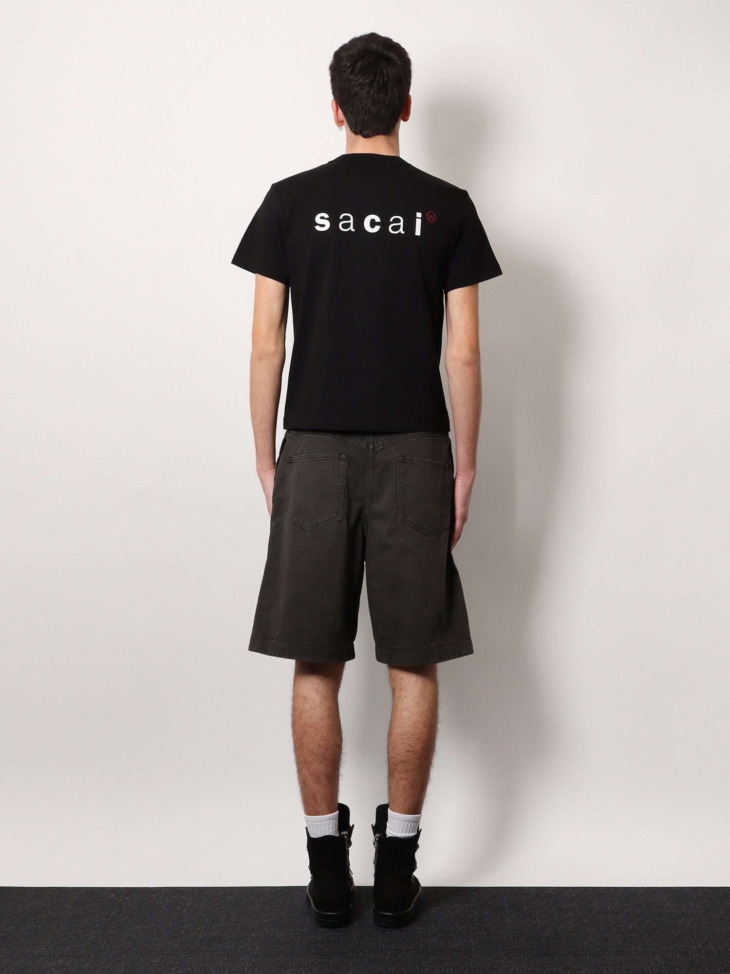 コットン Tシャツ ウィズ ロゴ オン バック