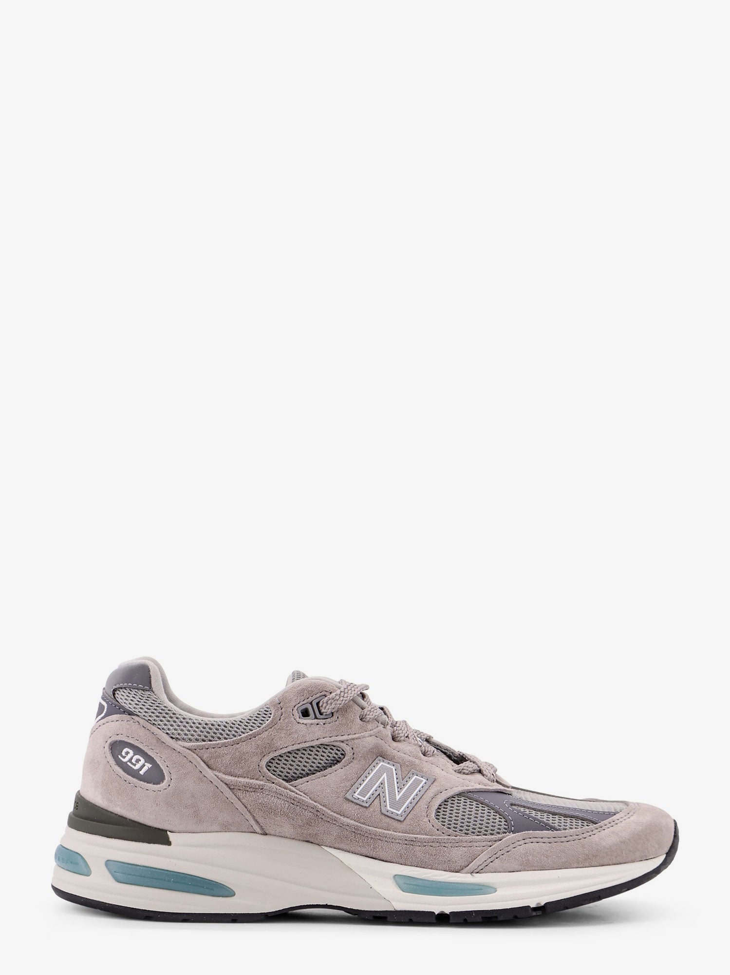 991 メッシュ アンド スエード ローカット スニーカー