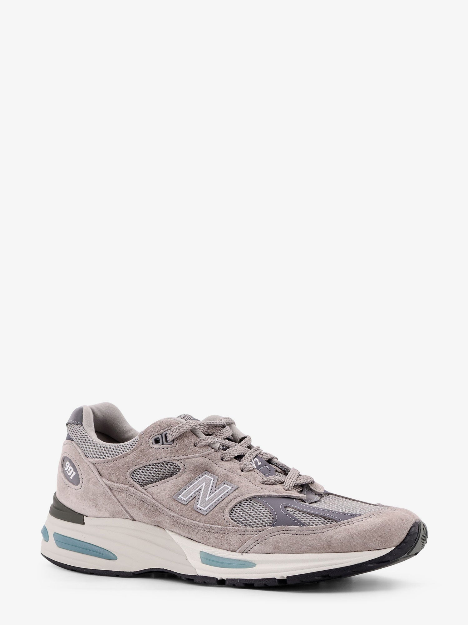 991 メッシュ アンド スエード ローカット スニーカー