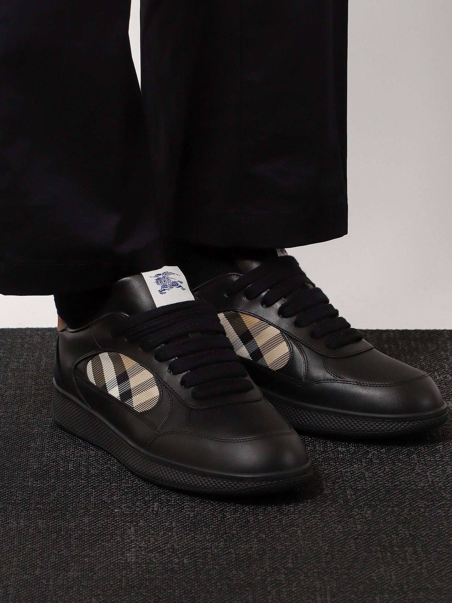 Burberry/バーバリー｜レザー スニーカー ウィズ