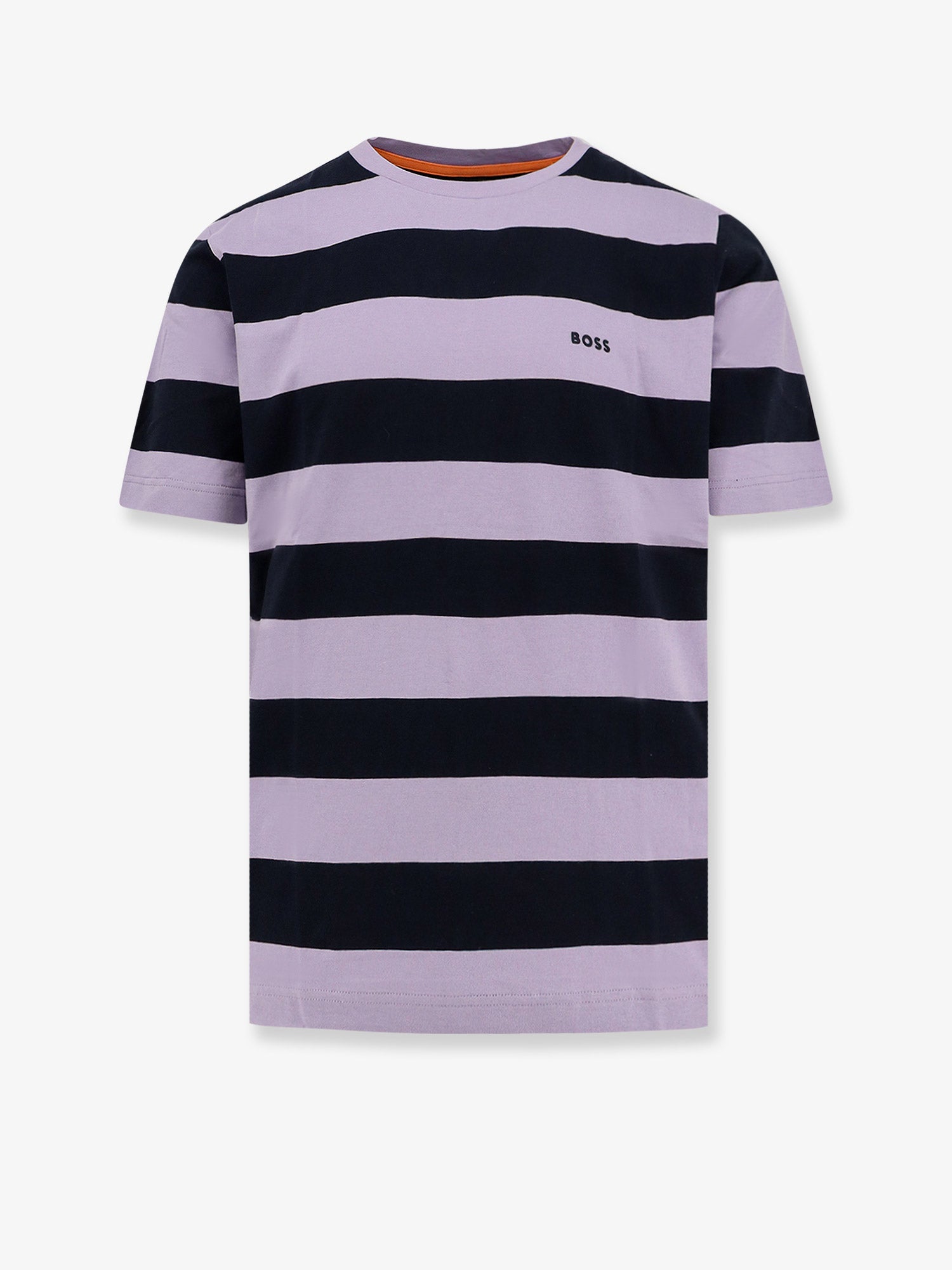 ストライプ コットン Tシャツ