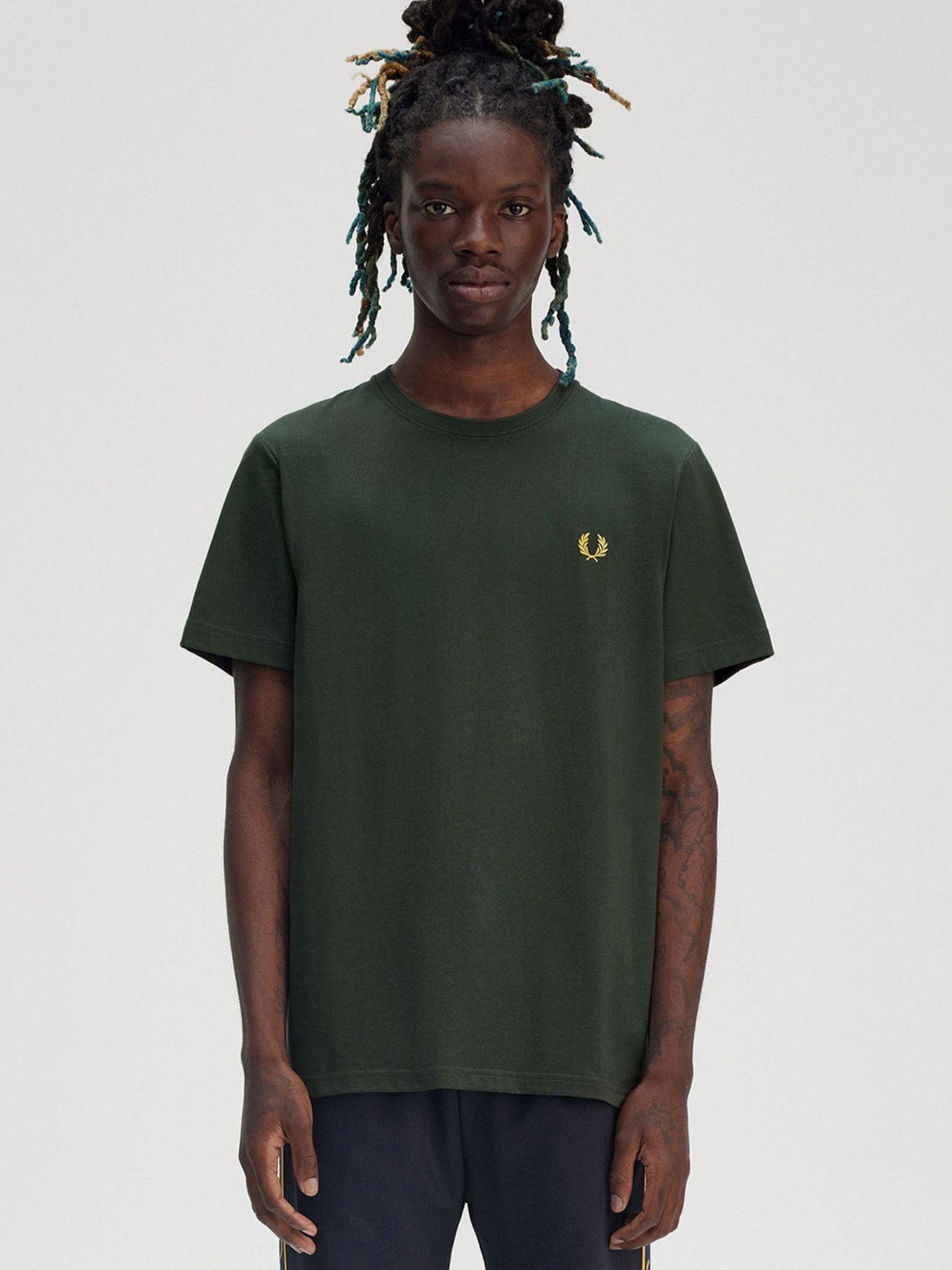 コットン Tシャツ ウィズ ロゴ エンブロイダリー