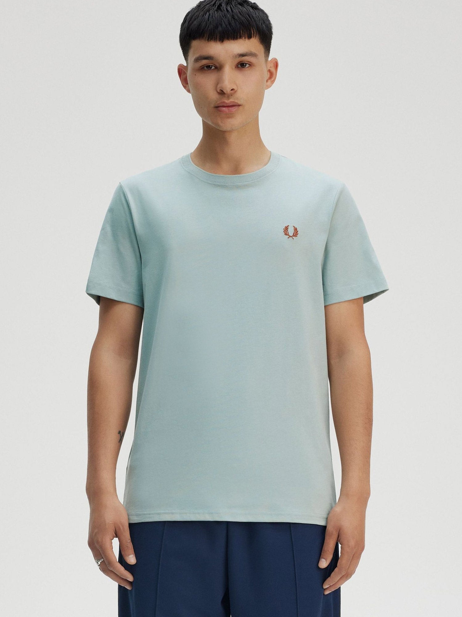 コットン Tシャツ ウィズ ロゴ エンブロイダリー