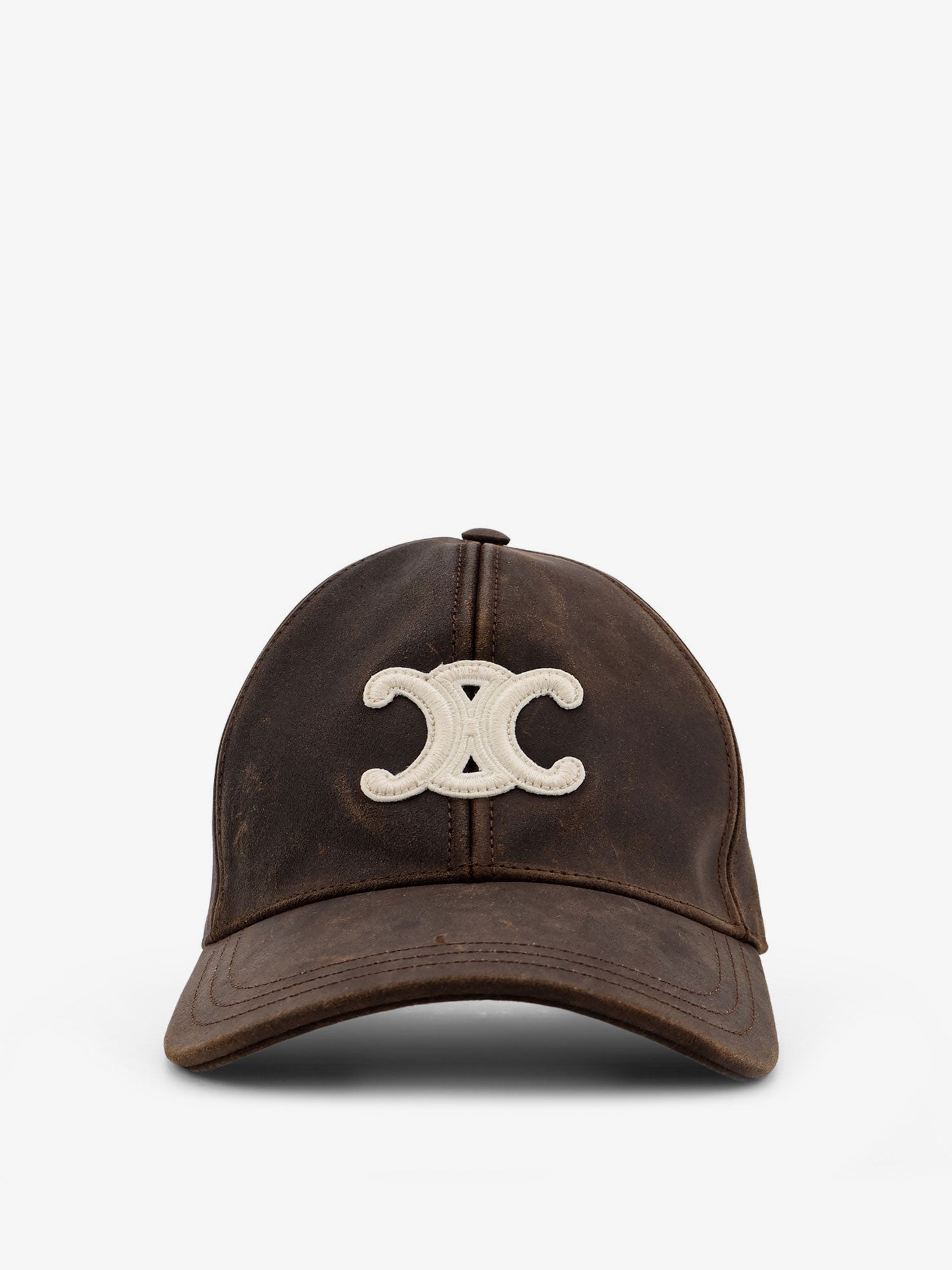 CELINE ベースボールハットLeather baseball hat Celine/セリーヌ|レザー ベースボール ハット