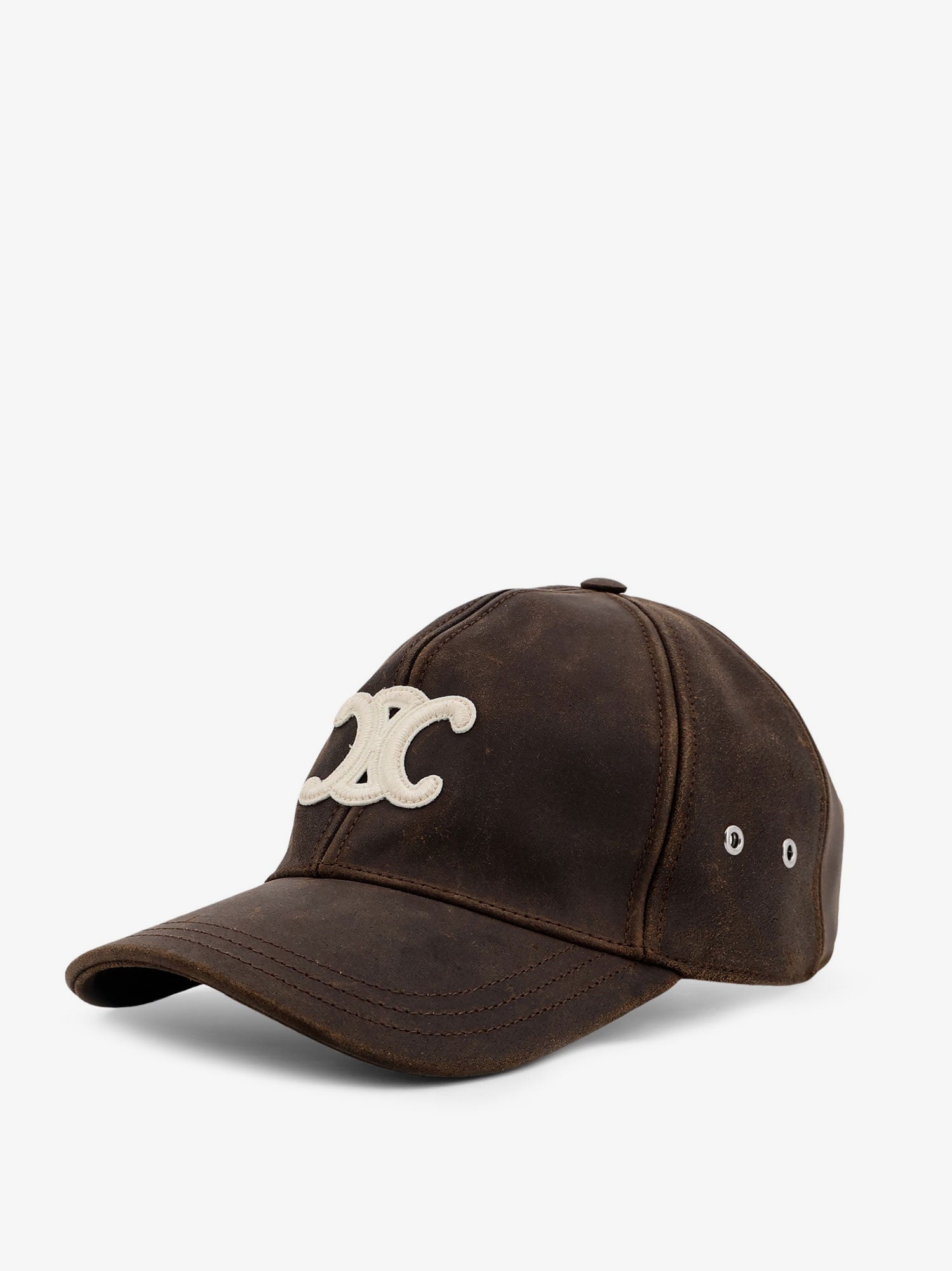 【正規品｝セリーヌ CELINE キャップ　オールレザー ベースボールキャップ 楽天市場】CELINE セリーヌ LOGO LEATHER BASEBALL CAP ベース
