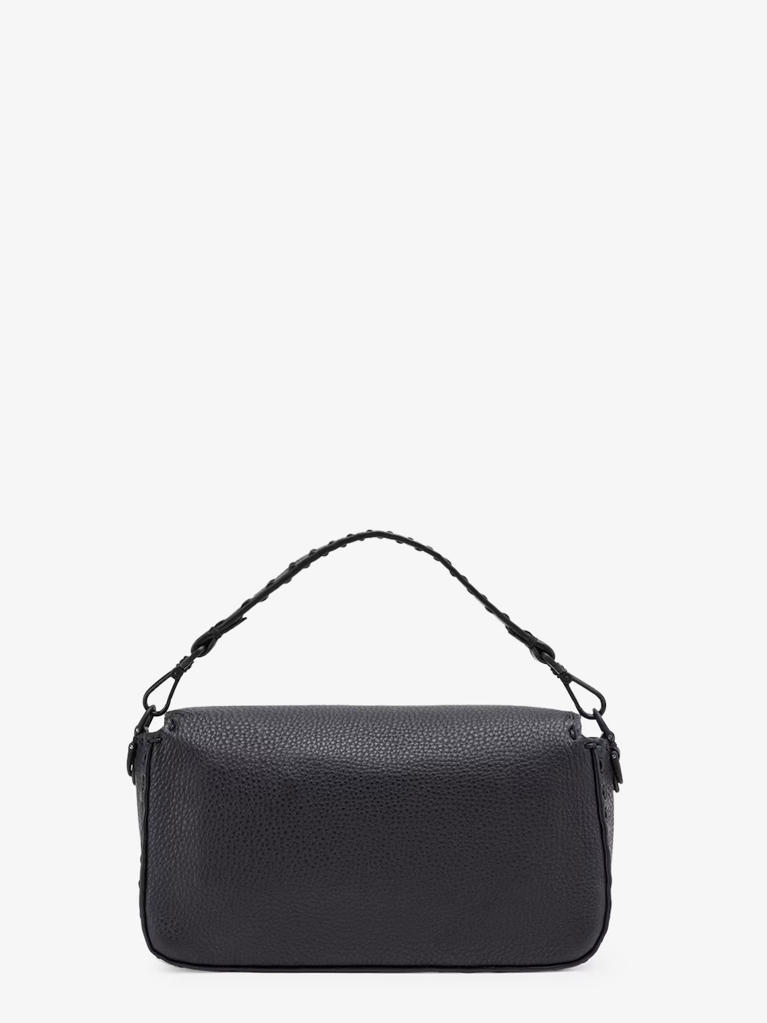 バゲット レザー ショルダー バッグ ウィズ