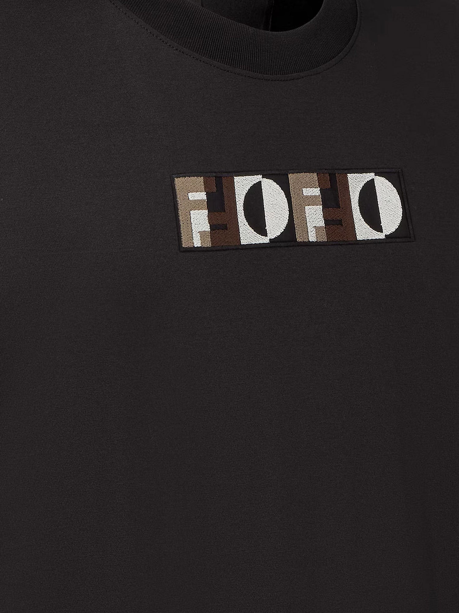 フェンディ オプティカル コットン Tシャツ