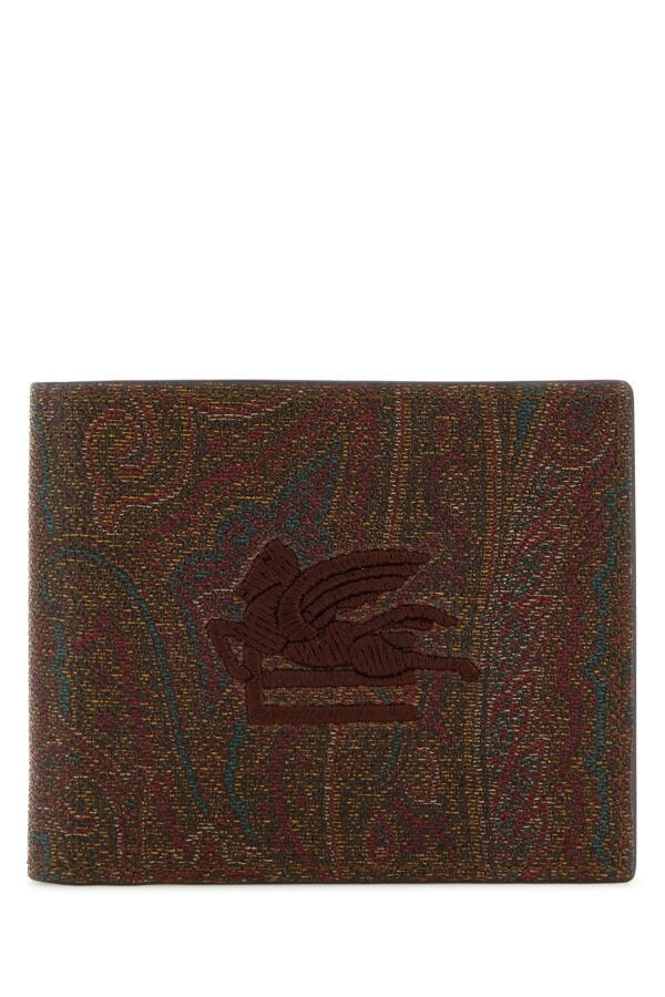 Etro/エトロ｜エンブロイダード レザー ウォレット
