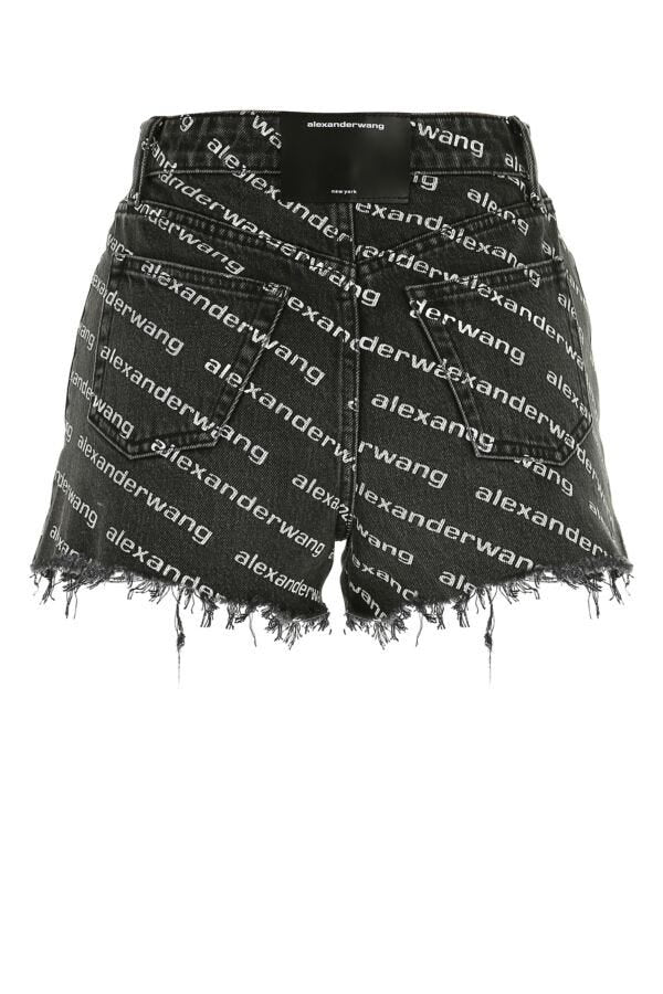 Alexander Wang/アレキサンダーワン｜プリント デニム ショーツ