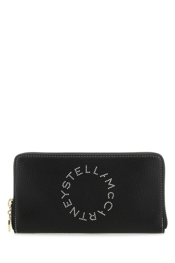 長財布 Stella Mccartney Black alter nappa wallet Stella McCartney/ステラマッカートニー｜ブラック マット