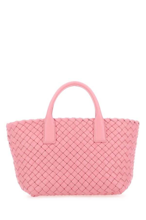Bottega Veneta/ボッテガヴェネタ｜ピンク レザー ミニ ハンドバッグ