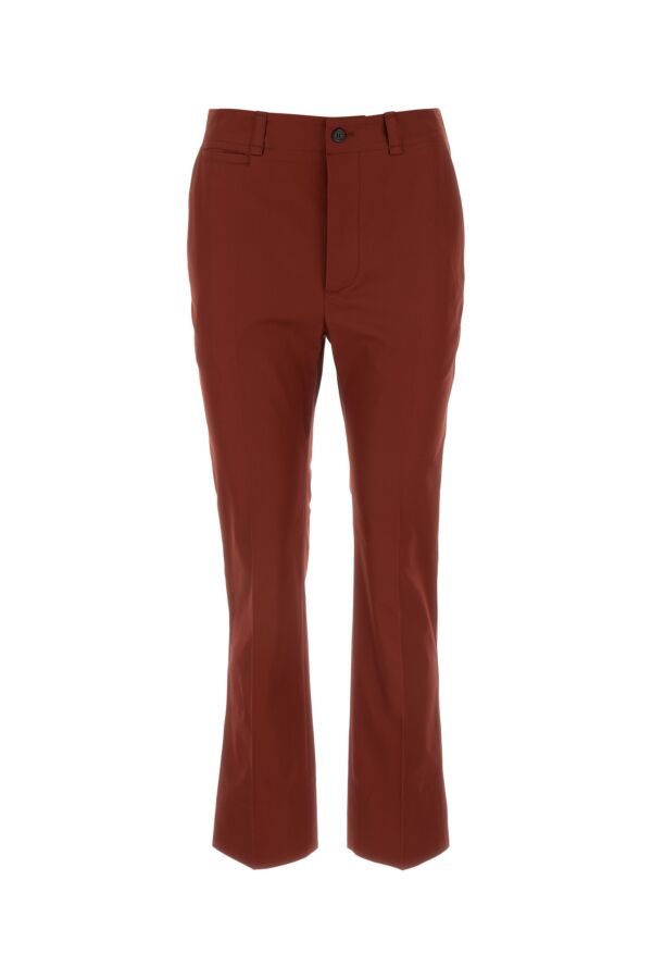 Saint Laurent コットンパンツ Yves Saint Laurent - イヴサンローラン 80s 英国製 片爪YKK