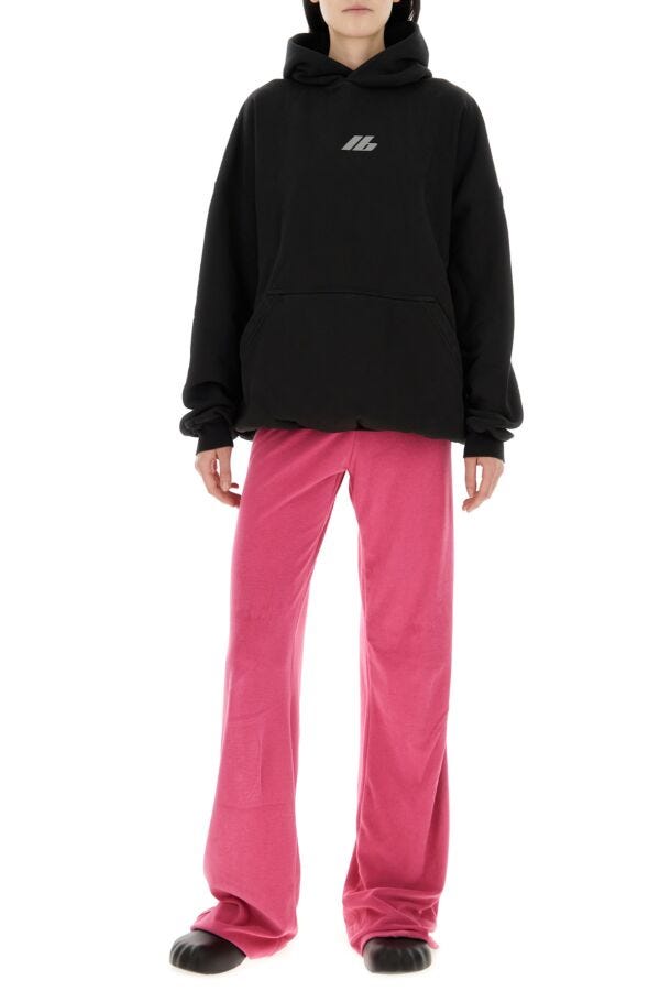【関税&送料込】Balenciaga Balenciaga Fuchsia Velvet Joggers Balenciaga/バレンシアガ|フクシア ベルベット ジョガー