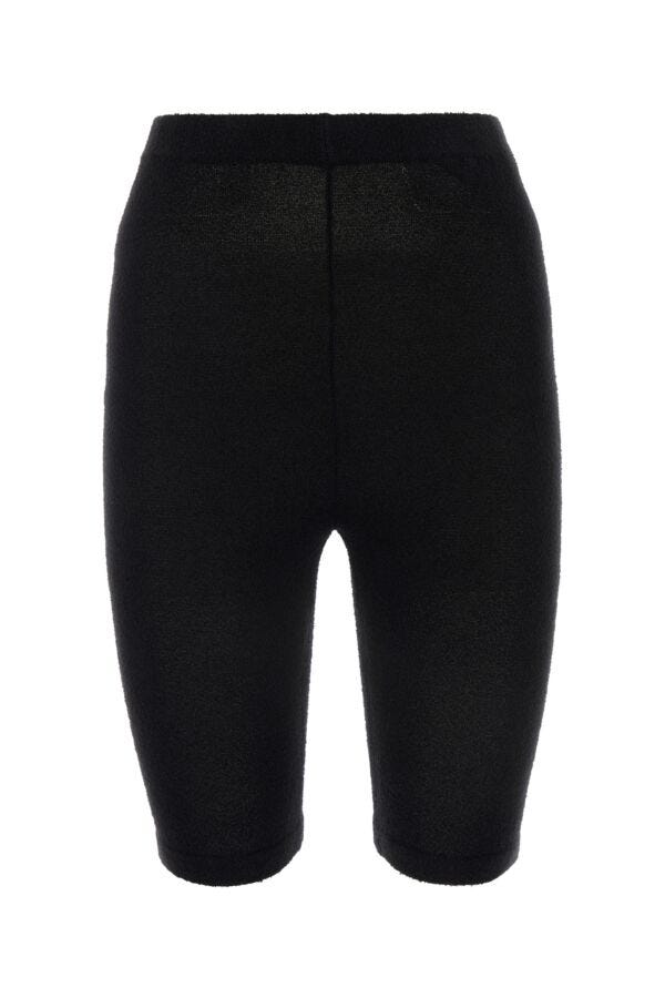 【送料&関税込】Balenciaga Black Stretch Viscose Blend Top BALENCIAGA Black stretch viscose blend top | gebnegozionline