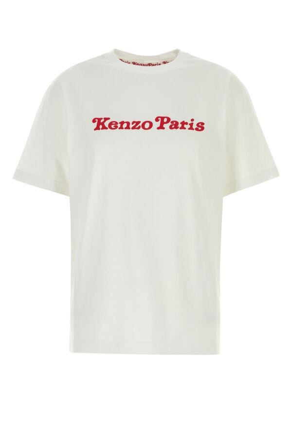 【Kenzo】White Cotton T-Shirt オーバーサイズ Tシャツ Kenzo/ケンゾー｜ホワイト コットン オーバーサイズ Tシャツ