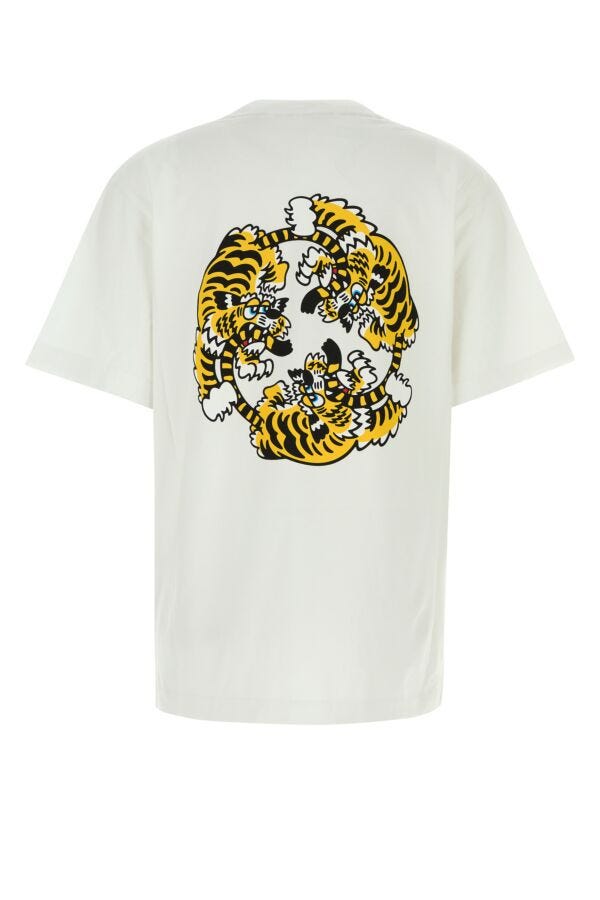 【Kenzo】White Cotton T-Shirt オーバーサイズ Tシャツ Kenzo/ケンゾー｜ホワイト コットン オーバーサイズ Tシャツ