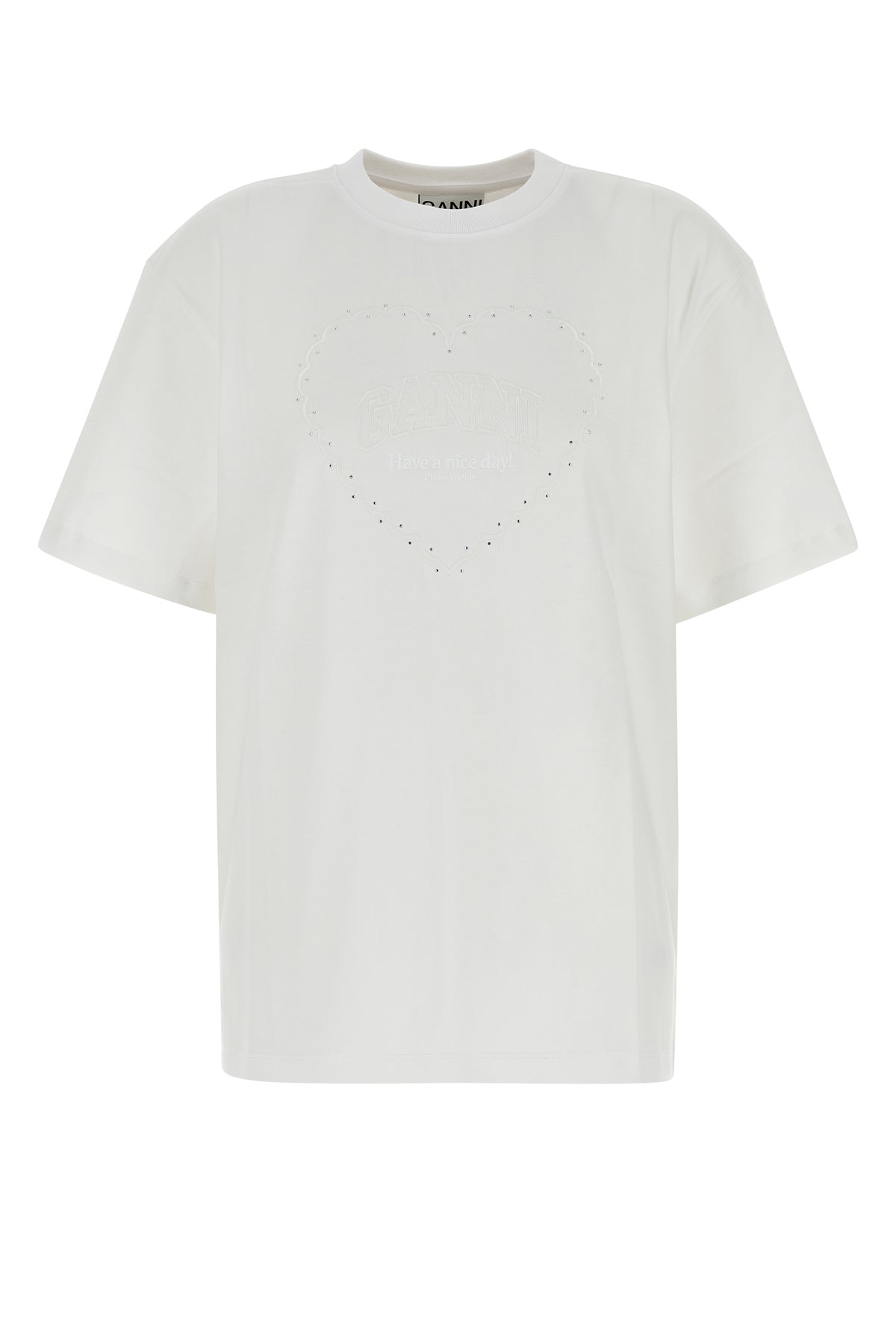 ホワイト コットン Tシャツ