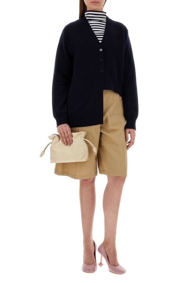 Loewe/ロエベ｜ミッドナイト ブルー カシミア カーディガン