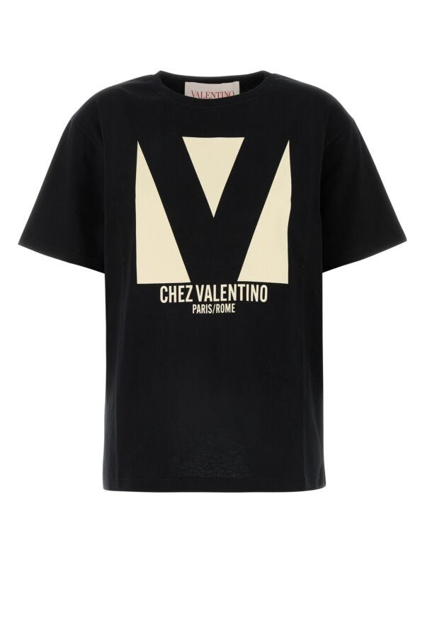 ブラック コットン Tシャツ