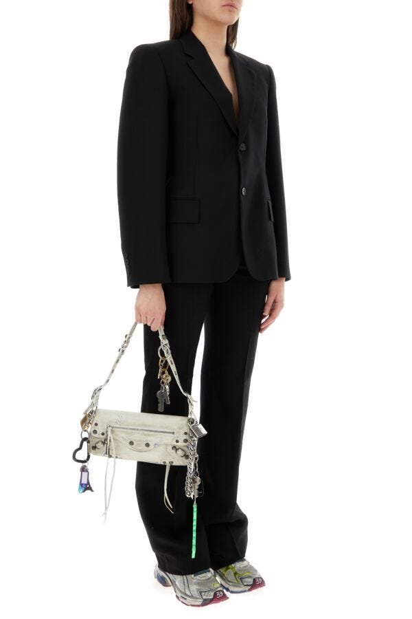 Balenciaga/バレンシアガ｜ブラック ウール ブレザー