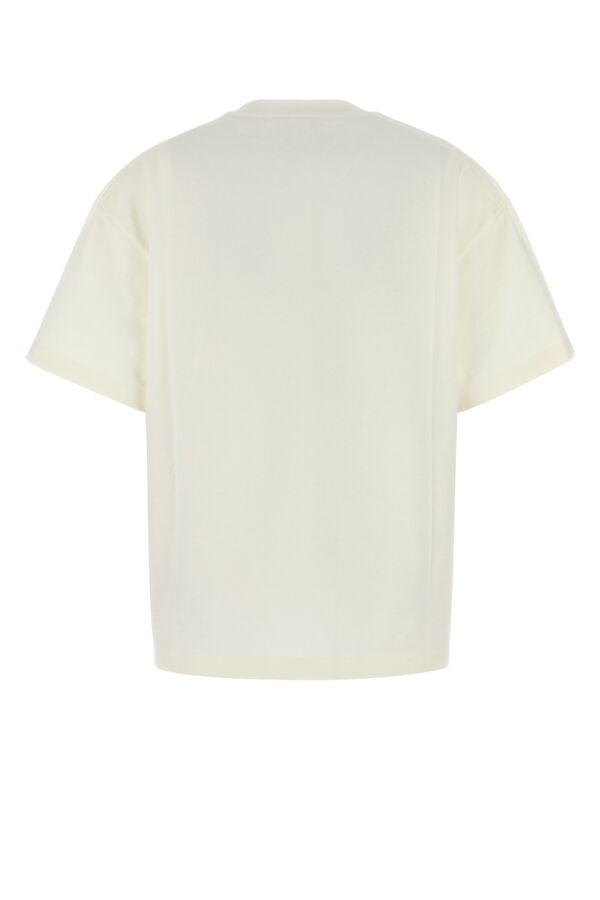 アイボリー コットン オーバーサイズ Tシャツ