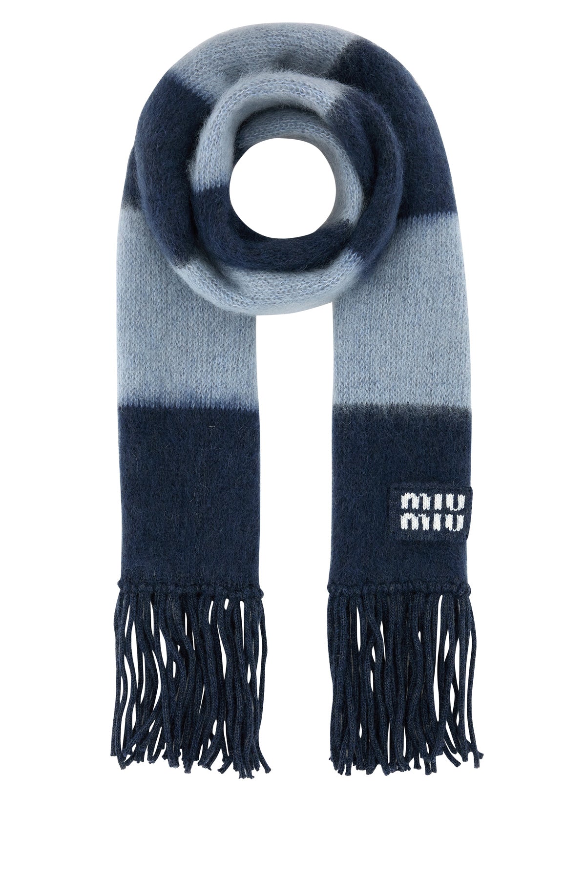 【国内即発】MIUMIU マフラー モヘアブレンド miu MIUMIU ミュウミュウ マフラー 5FS062 2CQD レディース