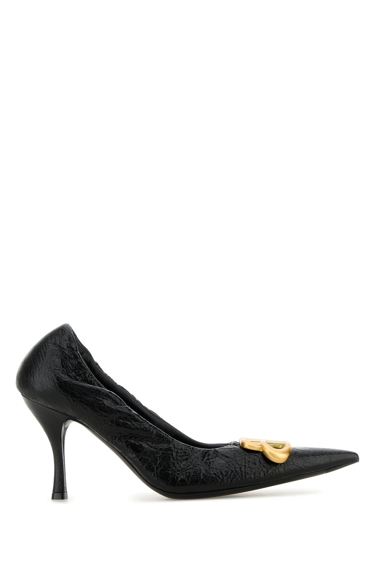 【BALENCIAGA】バレンシアガ Monaco 90 レザーパンプス Monaco 90 leather pumps in black - Balenciaga | Mytheresa